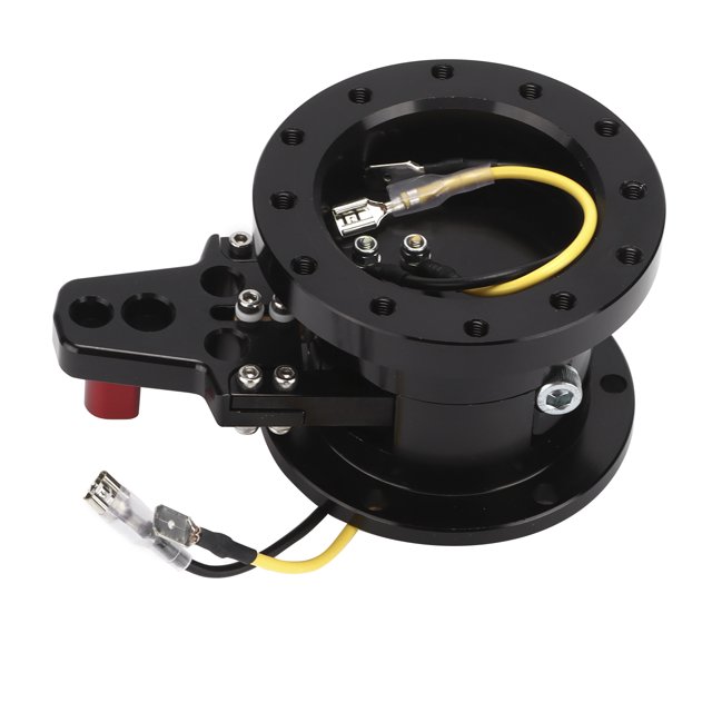 Steering Wheel Quick Release Hub Adapter, Universal Professional Steering Wheel Hub Adapter Kit Steering Wheel Snap Off Kit Aluminum Alloy For Repair Shop