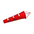 thumbnail image 3 of Airport Windsock Dirección de la dirección del viento Reflexión reflectante Ripstop Aviation Bandera Medición Bolsa de calcetería Calcetín colgante de Rojo, 3 of 8