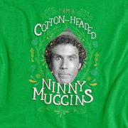 Elf T-Shirt Cotton Headed Ninny Muggins Unisex Graphic Tee for Men & Women