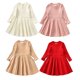thumbnail image 2 of Otoño Invierno Niñas Suéter de punto de lana Vestido de niña de estilo británico Vestidos de niñas para fiesta Boda Ropa de niña ChristmasTag 80 (18-24M) Gao Jinjia LED, 2 of 2