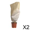 thumbnail image 1 of 2xCubierta Protectora Para Plantas Protección Contra El Congelamiento Protector Para Vegetación Vegetal 80×60cm, 1 of 7