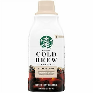 2X-Starbucks Madagascar Vanilla Cold Brew Coffee Concentrate - 32 fl oz