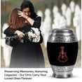 thumbnail image 4 of Yatskia Guitar Urns For Human Ashes Adult Man & Women, Mini Urns For Human Ashes, (Monar 10 Inch and 3 Inch), 4 of 8