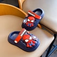 thumbnail image 3 of Zapatillas de baño para niños Spider Man de verano antideslizantes para el hogar para niños, niñas medianas y pequeñas, sandalias de bebé y niños, 3 of 5