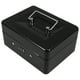 thumbnail image 3 of Caja de seguridad pequeña para dinero con cerradura de combinación Organizador de dinero portátil de metal con bandeja extraíble Caja de almacenamiento con cerradura para efectivo, 3 of 5