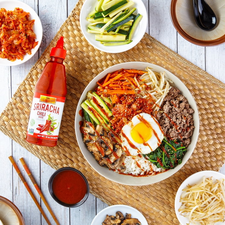 Lee Kum Kee Sriracha Chili Sauce 18 Oz. Non-GMO Gluten-Free Garlic Kick Asian