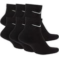 thumbnail image 2 of Nike Womens Everyday Lightweight No-Show Socks 6 Pair Black/White Large, 2 of 3