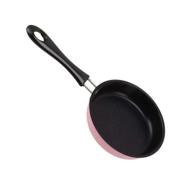 Sartén Para Huevos, Mini Sartén Antiadherente Para Freír Huevos, 4.7" Sartén De Acero Inoxidable Para Tortillas Con , Sartén Portátil Para Estufa De Inducción