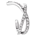 thumbnail image 1 of Fiudx Pendientes de Cartílago con Doble C y Clip En Forma de U para Mujer, Sin Perforar, 1 of 3