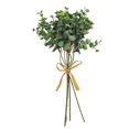 5PCS Faux Eucalyptus Leaves Stems, Artificial Eucalyptus Flowers