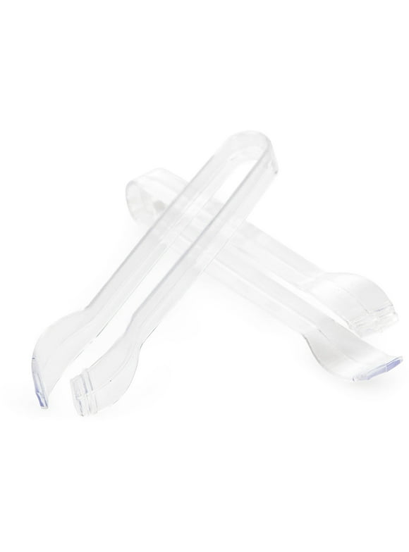 Clear Ice Tongs 1 Ct. Plastic Party Supplies Serving Ware Generic