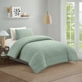 thumbnail image 3 of Better Homes & Gardens Crafted Woven 2-Piece Comforter Set, Green River, T/TXL, All Ages, 3 of 6