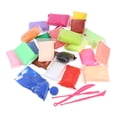 thumbnail image 1 of HEANUJJ Air Clay Kits For Kids Modeling Clay Assorted Color 1 Set Motor Skills Enhancement for Crafts for Adults, 1 of 8