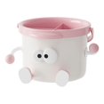 thumbnail image 7 of Mini Desk Trash Can - Cute Garbage Bin Holder, Tiny Countertop Waste Container | Compact Cleaning Storage Organizer Unit, Dorm Bedroom Office Bathroom Bedside, 7 of 7