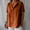 Orange, variant on Pxiakgy Linen Shirts for Women Summer Cotton Linen V Neck Short Sleeve Tops Loose Vacation Beach Solid Blouses Tunic Tops Summer Loose Fit Short Sleeve Button Down Shirts for Women
