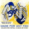 thumbnail image 2 of NFL Los Angeles Rams Football - Youth Mini Football - 8.5" Football- SPACELACE Easy Grip Texture- Perfect for Kids !, 2 of 7