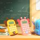 thumbnail image 1 of Juguete Calculadora de Aprendizaje Inteligente | Juego de práctica de matemáticas electrónico portátil | Suma, resta, multiplicación, división | Plástico ABS | Amarillo Rosa | 6,2 x 4,8 pulgadas, 1 of 7