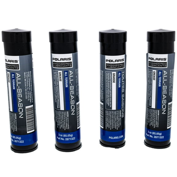Polaris 2871322 OEM 4pk of 3 oz Premium All Season Grease Tube Water Resistant Lubricant