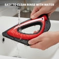 thumbnail image 5 of Jewyow Pet Hair Remover Brush – Efficient Dog & Cat Hair Removal Tool for Furniture, Carpet, Car Interior, Couch & Mats, Ergonomic & Durable (Red), 5 of 8