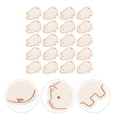 thumbnail image 2 of 60 Pcs Cartes Mémo Vierges en Forme d'Animaux, Cartes de Note, Cartes de Message Mémo en Papier, 2 of 9