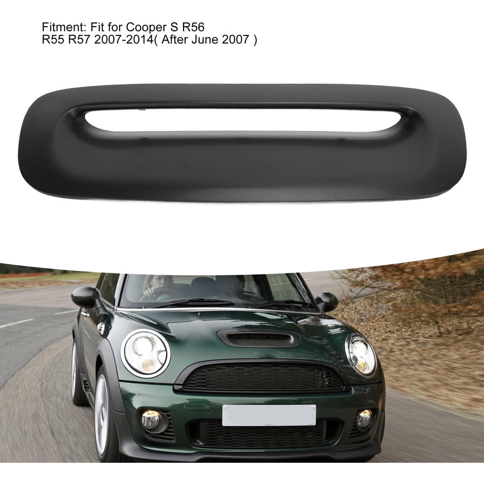 Hood Air Intake Vent Cover, Black, Mode