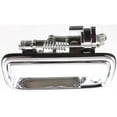 thumbnail image 4 of Front Left (Driver Side) Exterior Door Handle Fits 1995-2004 Toyota Tacoma Chrome With Key Hole 69220-35030 Base DLX Limited Pre Runner S-runner SR5 New OE Replacement, 4 of 6