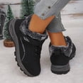 thumbnail image 6 of Gyexs Womens Snow Boots Size 9, Winter Shoes Women Work, Static Dissipative, Speed Laces, Cold Weather & Shearling, Cap Toe, Sportswear, Black, Size 8, 6 of 8