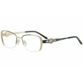 thumbnail image 4 of New Caviar Eyeglasses M 2620 M/2620 C24 Gold/Black Half Rim Optical Frame 52mm, 4 of 5