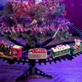 thumbnail image 3 of ORUYROP Christmas Train Set, Train Toy Set Track Suspend Around Christmas Tree, Christmas Kids Train Set with Lights Sound, Easy Assemble Electric Train Set for Kids, 3 of 7