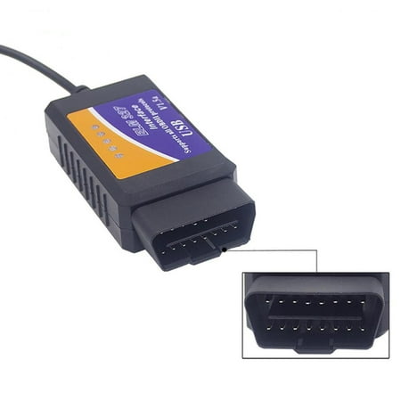 ELM327 V1.5 USB OBD2 Interface Scanner Automotive Car Diagnostic Scan Tool (Best Bootable Usb Diagnostic Tools)