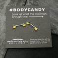 thumbnail image 4 of Body Candy 14G Womens Piercing Stainless Steel 2Pc Celebration Easter Basket Nipple Ring Set 9/16, 4 of 7