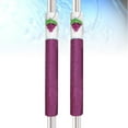 thumbnail image 1 of OUNONA Refrigerator Decoration Door Handle Protector Cloth Purple 2Pcs Kitchen Use, 1 of 8
