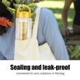thumbnail image 3 of 700ml Fruit Infuser Water Bottle Plastic Sports Outdoor Juice Infusing Infusion Bottles Yellow, 3 of 8