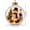 C, variant on Glowing Christmas Story Ornament, Glowing Christmas Diorama Ornament, Light-Up Mini Scene with Warm LED Light, Light-Up Mini Holiday Scene for Tree Mantel, Holiday Decoration & Gifting,Santa