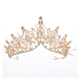 thumbnail image 1 of Coronas y tiaras de boda con diamantes de imitación para mujer, accesorios para el pelo de fiesta de disfraces con piedras preciosas, 1 of 5