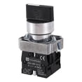 thumbnail image 2 of 22mm Latching 2 No 3-position Rotary Selector Select Switch Zb2-be101c Black, 2 of 5