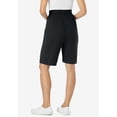 thumbnail image 2 of Woman Within Plus Size Elastic-Waist Knit Short, 2 of 6