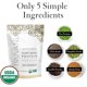 thumbnail image 5 of Proteína vegana en polvo Truvani | Vainilla | 20 g de proteína orgánica a base de plantas | 18 porciones | cetogénico | Sin gluten ni lácteos | Bajo en carbohidratos | Sin azúcar añadido, 5 of 5