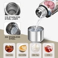thumbnail image 3 of 20 Oz Colorful Fall Pumpkins Pattern Coffee Tumbler Double Wall Insulated Stainless Steel Water Bottle | Metal Reusable Thermoses Flask with Cup Cap | Leak & Sweat Proof with Anti-Dust Lid, 3 of 7