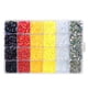thumbnail image 1 of Kit de gemas de cristales planos de colores variados para decoración de uñas con purpurina 3D para Navidad 6 6 colores 4 tamaño A, 1 of 9
