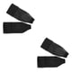thumbnail image 3 of Vogacara Paquete de 2 guantes para el cuidado de las manos, muñequeras, mantenimiento del calor, estabilizador de masaje elástico reutilizable Negro 2piezas, 3 of 6