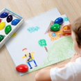 thumbnail image 5 of Crayons for Toddlers, Palm Grip Crayons for Kids,9 Colors Crayons Non Paint Crayons Egg washable Sticks Stackable Toys for Baby,Children, and, 5 of 5