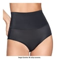 thumbnail image 2 of Pantaleta Ilusión para Dama, con Control Medio Negro Talla EG, 2 of 4