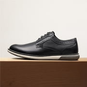Bruno Marc Men's Plain Toe Oxford Shoes Business Formal Derby Dress Sneakers Wide Width