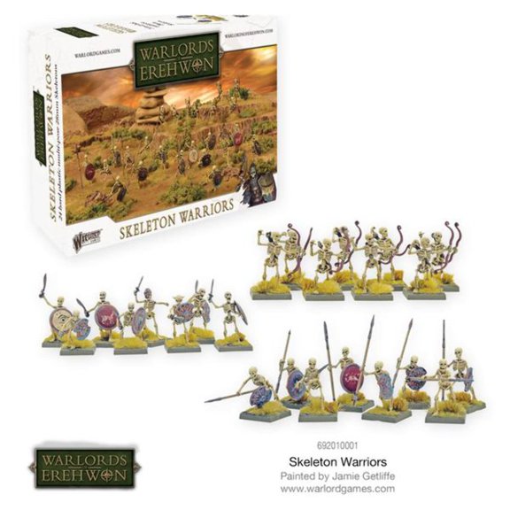 Warlord Games Erehwon Skeleton Warriors New