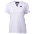 thumbnail image 2 of Women's Cutter & Buck White Jackson State Tigers Forge Blade V-Neck Top, 2 of 3