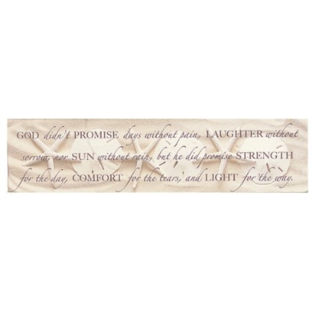 30-Inch Youngs Inc 27128 Wood Inspirational Wall Plaque