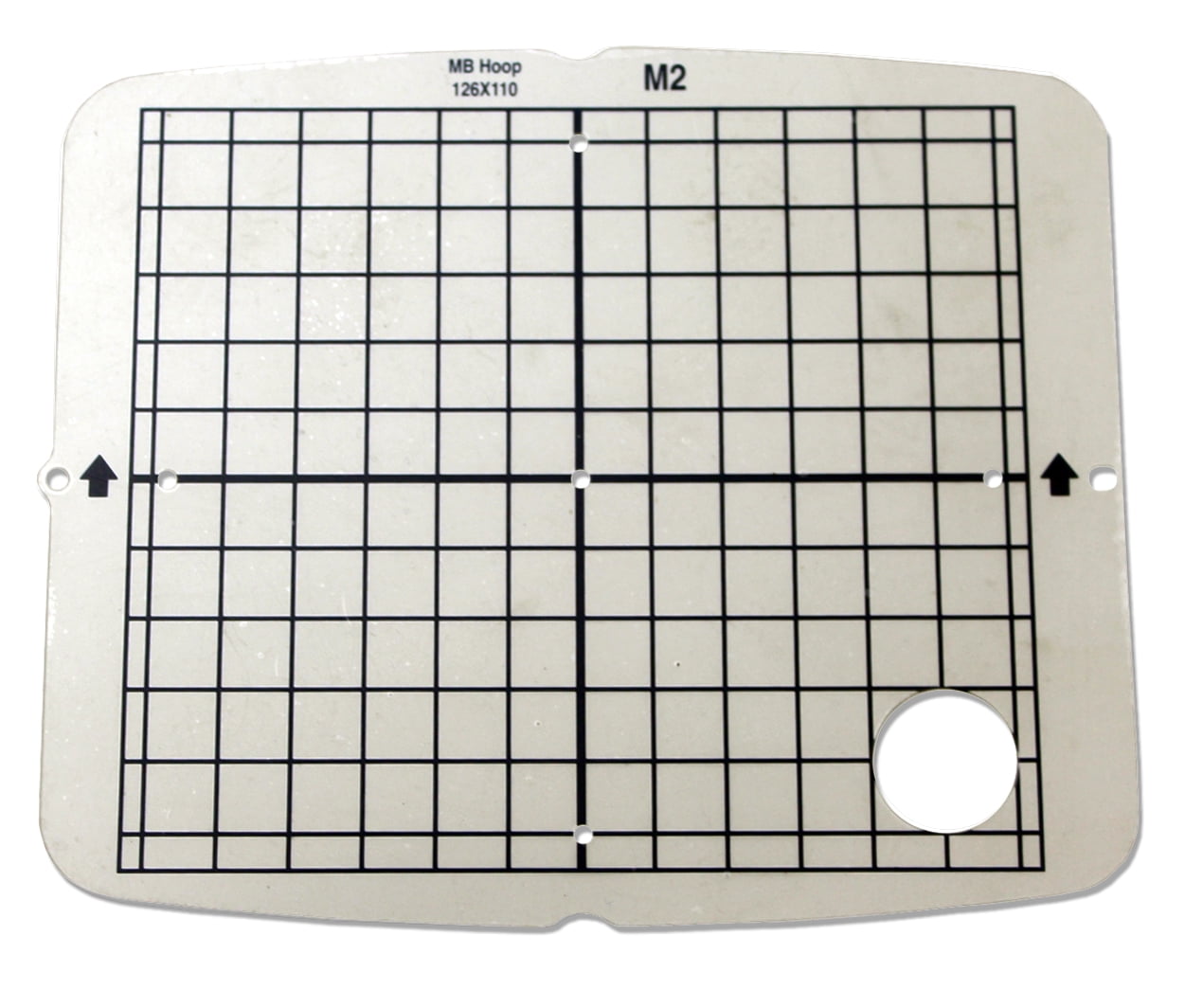 Janome Hoop Template only for M2 Hoop fits Janome, Elna, Melco Multi
