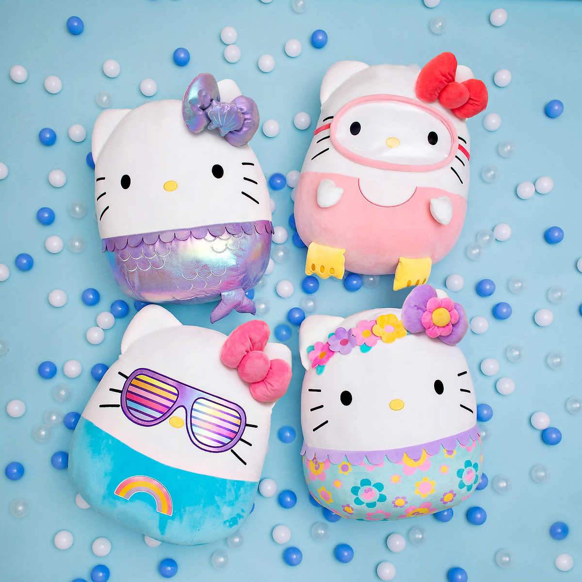 squishmallow hello kitty mermaid