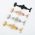 thumbnail image 5 of iaksohdu Stainless Steel Flip Lock Butterfly Deployment Clasp Watch Deployant Buckle, 5 of 8